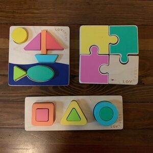 LOVEVERY puzzles (set of 3)